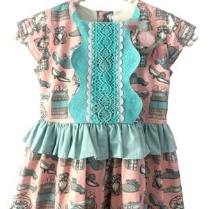 B. C. ALEJANDRO CASONA girls elegant made in Spain Christmas,  holiday dress